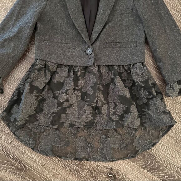 SEA New York Filcoupe lace wool combo blazer - Picture 5 of 14